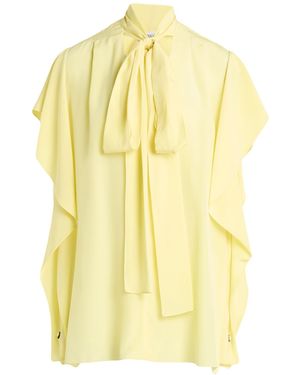 Del Core Top Silk - Yellow