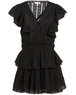 LoveShackFancy Vestito Corto - Nero