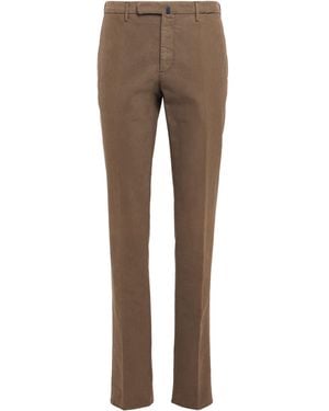 Incotex By Slowear Dark Pants Cotton, Elastane - Gray