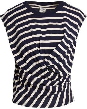 Baum und Pferdgarten T-Shirt Organic Cotton - Blue