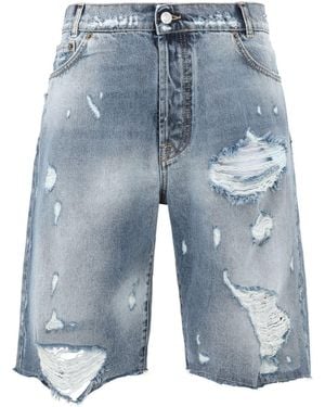 Buscemi Denim Shorts - Blue