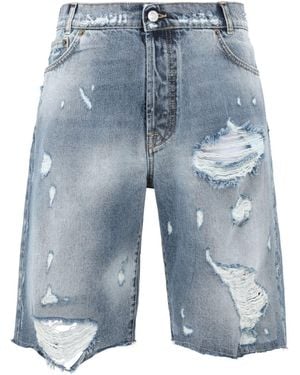 Buscemi Denim Shorts - Blue
