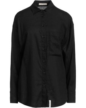 hinnominate Shirt Linen, Viscose - Black