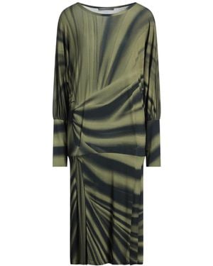 Alberta Ferretti Vestido Midi - Verde