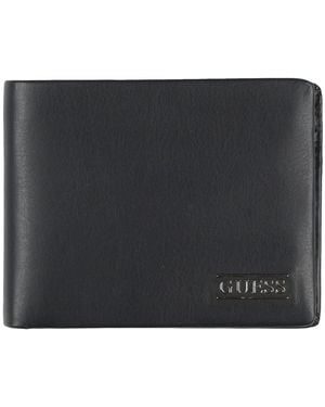 Guess Midnight Wallet Leather - Black