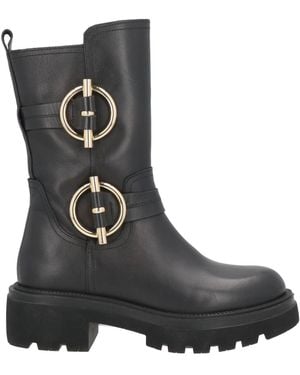 Albano Ankle Boots Leather - Black