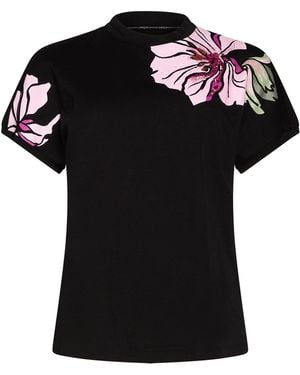 Marc Cain T-Shirt Cotton - Black