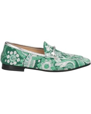 Fabi Loafers Textile Fibers, Leather - Green