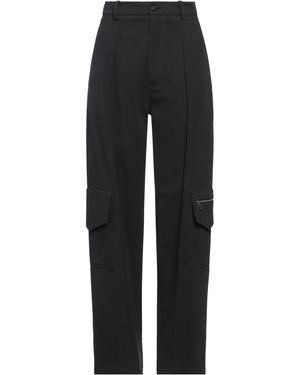 Tela Light Trousers Cotton, Elastane - Black