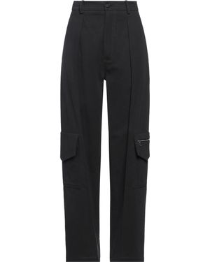 Tela Light Pants Cotton, Elastane - Black