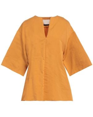 Calcaterra Top Cotton, Silk - Orange