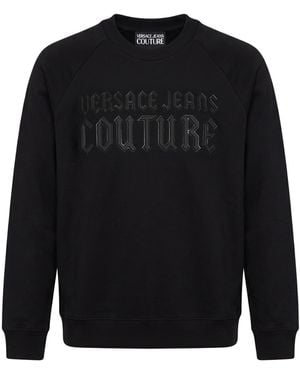 Versace Jeans Couture Sweatshirt Cotton - Black