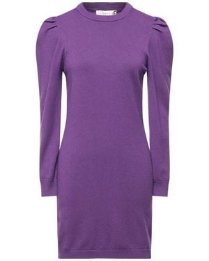 Haveone Short Dress - Purple