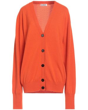 Jil Sander Cardigan Cashmere - Orange
