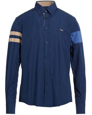 Harmont & Blaine Shirt Cotton - Blue