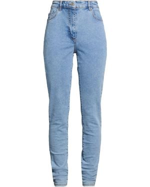 Moschino Pantalon En Jean - Bleu
