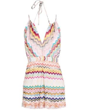 Missoni Playsuits - White