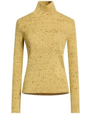 Jil Sander Rollkragenpullover - Gelb