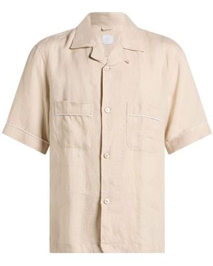 Eleventy Shirt Linen - Natural