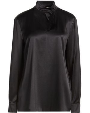 Lardini Top Silk, Elastane - Black
