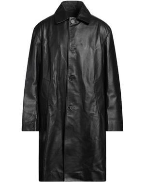 Sandro Coat Cowhide - Black