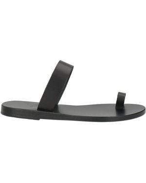 Ancient Greek Sandals Thong Sandal - Black