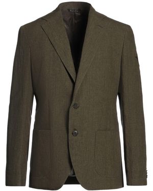 Brian Dales Military Blazer Linen - Green