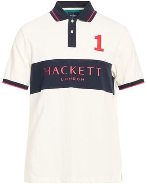 Hackett Polo Shirts - White
