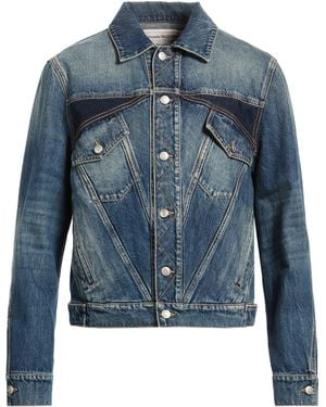 McQueen Denim Outerwear - Blue