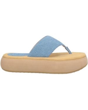 OSOI Thong Sandal Cow Leather - Blue