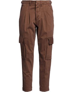 Entre Amis Pants Cotton, Elastane - Brown