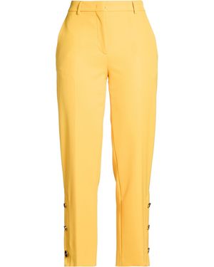Iceberg Marigold Pants Polyester, Elastane - Yellow