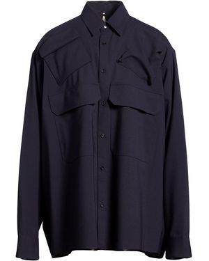OAMC Shirt Polyester, Virgin Wool, Elastane - Blue