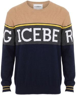 Iceberg Sweater Virgin Wool - Blue