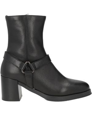 Frau Ankle Boots Leather - Black