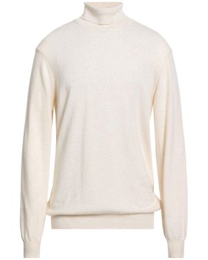 Heritage Ivory Turtleneck Polyamide, Wool, Viscose, Cashmere - White