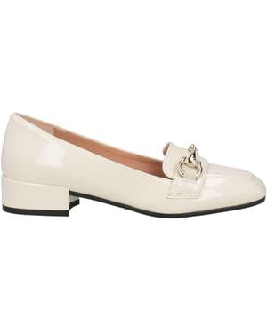 Cinzia Soft Loafers Leather - Natural