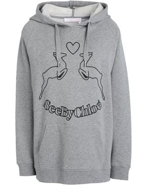 See by chloe teddy pullover hotsell