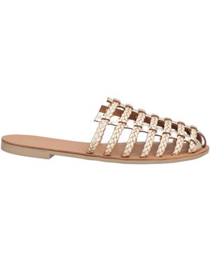 Utopia Mules & Clogs - Natural