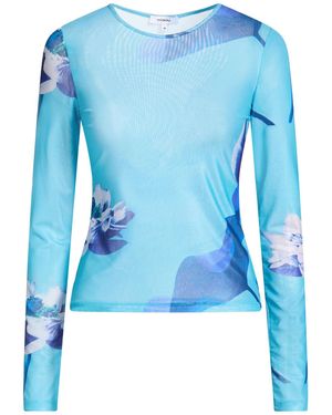 Miaou T-Shirts - Blue