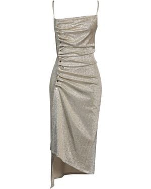 Rabanne Midi Dress - Metallic