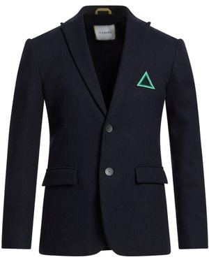Iceberg Midnight Blazer Wool, Polyester - Blue
