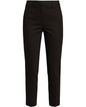 Marella Trousers Cotton, Polyamide, Elastane - Black