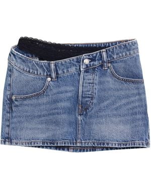 Alexander Wang Denim Skirts - Blue