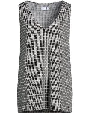 Niu Top Viscose, Polyester, Elastane - Gray