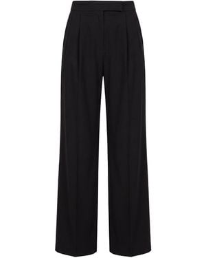 Eleventy Pants Wool, Polyester, Elastane - Black