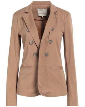 ALESSIA SANTI Blazer Polyester, Elastane - Brown