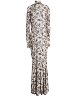 Norma Kamali Maxi-Kleid - Weiß