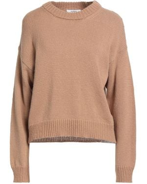 Alpha Studio Sand Jumper Merino Wool - Natural