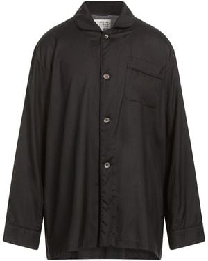 Maison Margiela Shirt Silk - Black